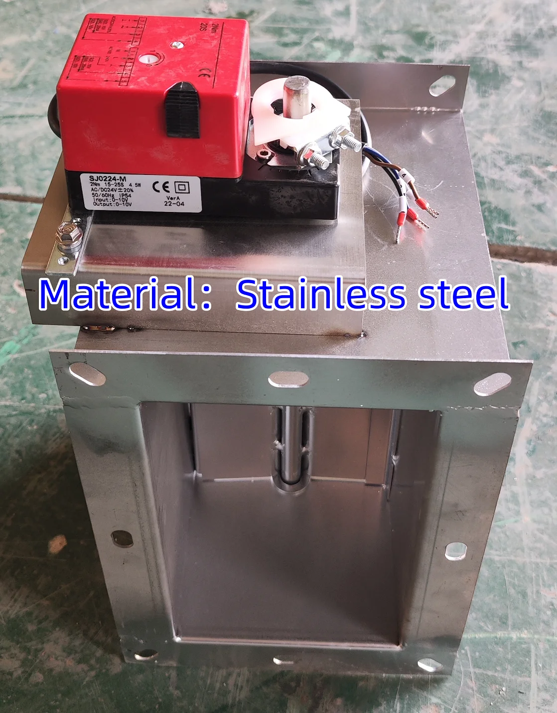 Micro Damper Ventilation Hvac System Manual Micro Proportinal Adjustment air Volume ...