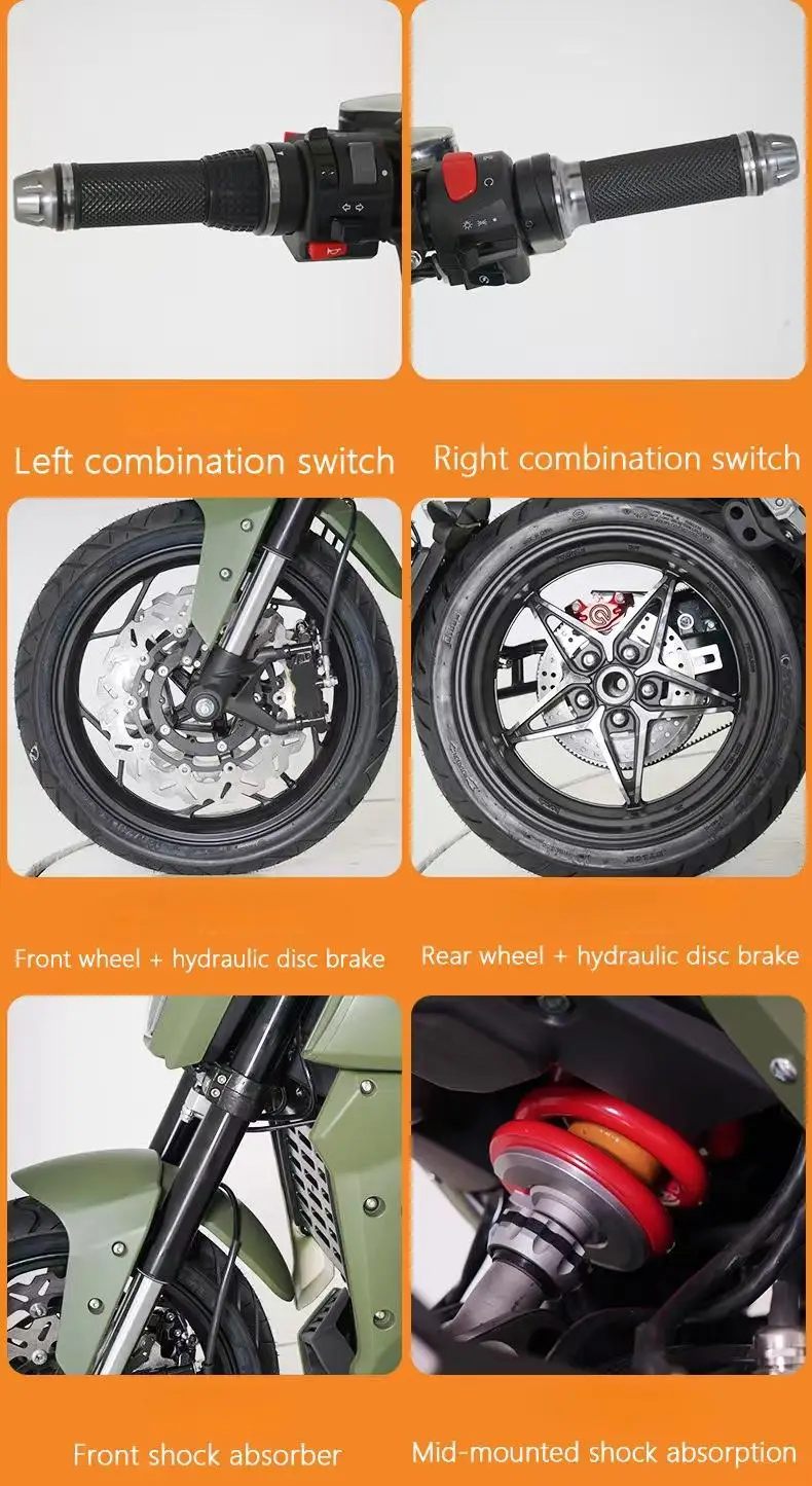 Eec Certified Electric Motorcycle 120Km H Speed 90 200Km Range Photo Inspiration
