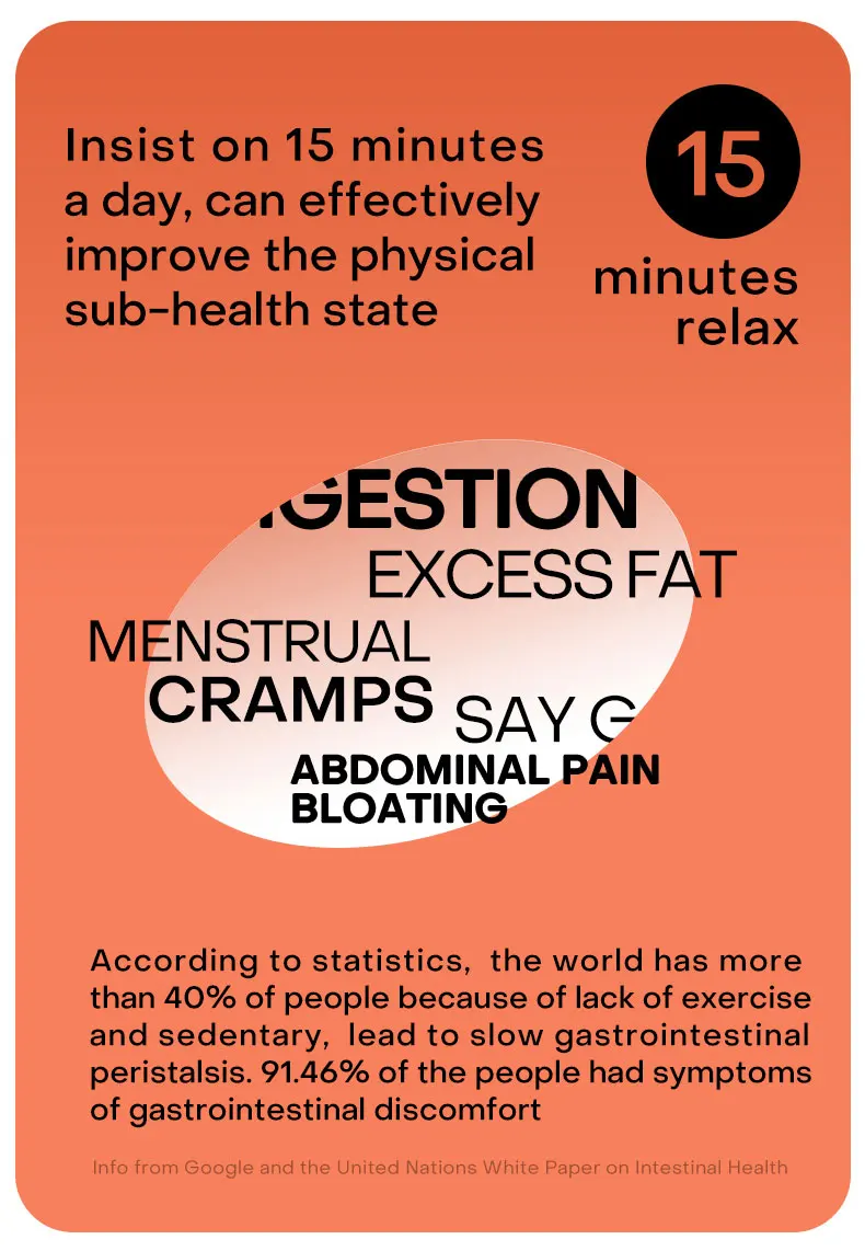 Abdomen Kneading Machine Bian Stone Heating Compress Electric Waist Massager Belt Improve