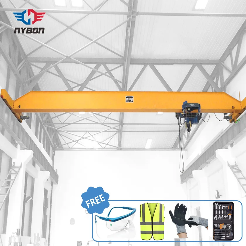 Radio Remote Control 2t 3t 5t 10t 20t 30t  Electric Hoist Ceiling Mounted Bridge Crane Supplier