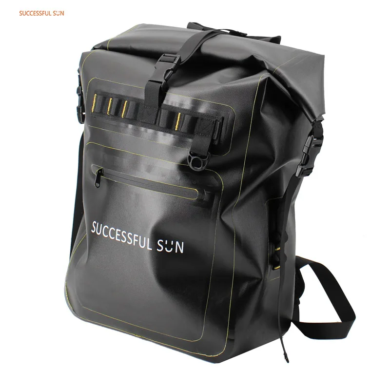 product reusable fashion style outdoor picnic camping backpack roll top dry backpack  waterproof cooler backpack-2