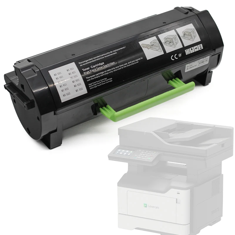 56F2H00 56F3U00 Toner Cartridge for Lexmark MS321 421 521 621 622