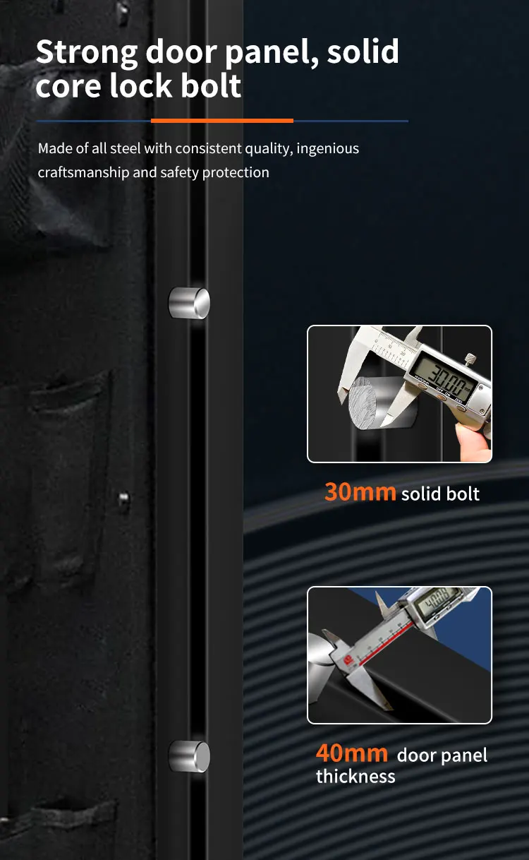 CEQSAFE High Security Protection Safe Home Use Fireproof Metal Safe Box manufacture