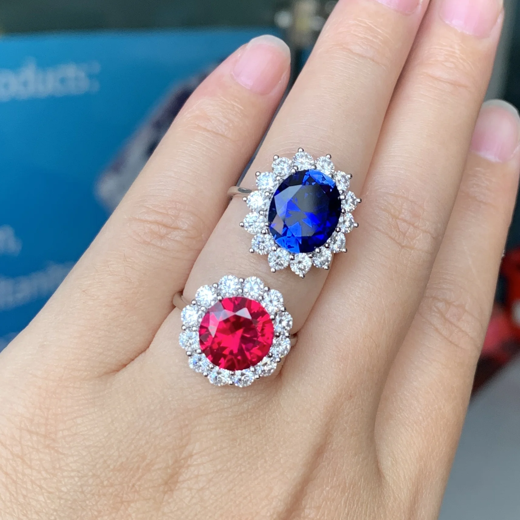 Engagement Rings Bague De FianÃ§ailles Doigt Main Bague De FianÃ