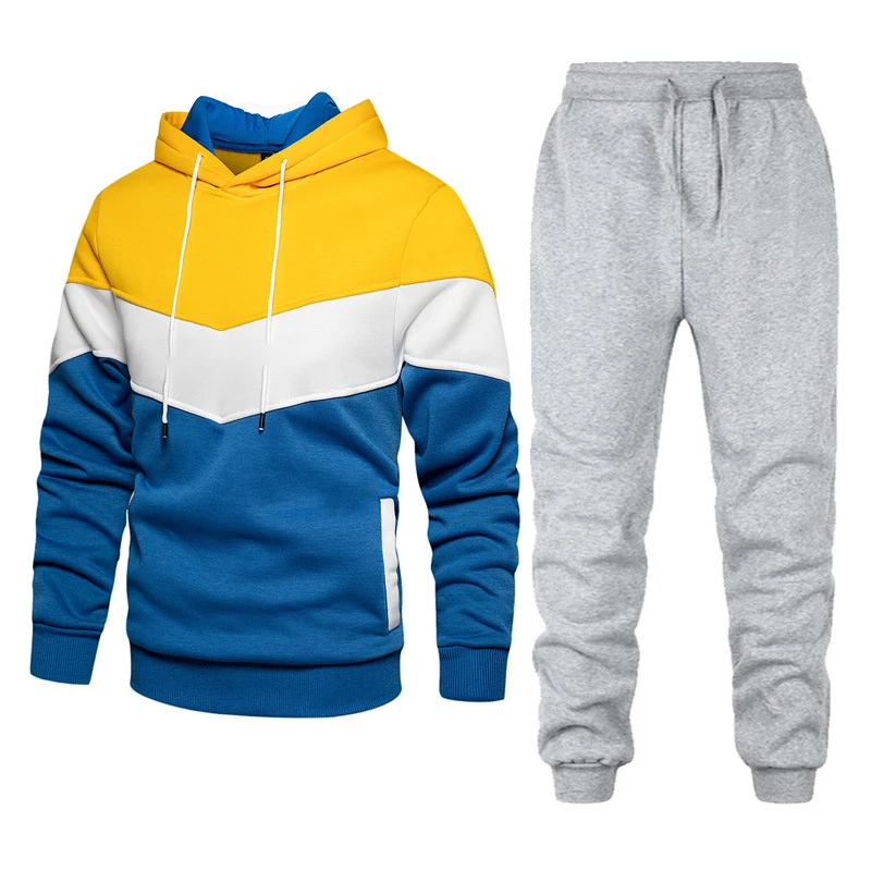 Hot Sale Sweatsuit Nude Custom 2 Piece Track Suits Men Tracksuits ...