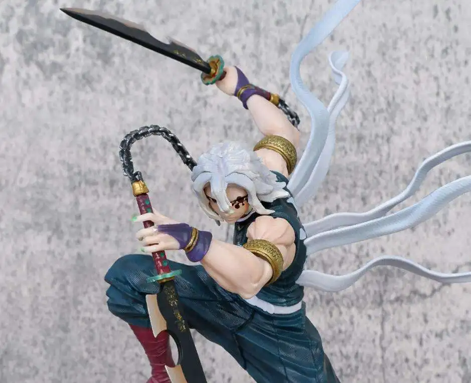 FIGURINE DEMON SLAYER Kimetsu No Yaiba - Q Posket Tengen Uzui 15cm EUR