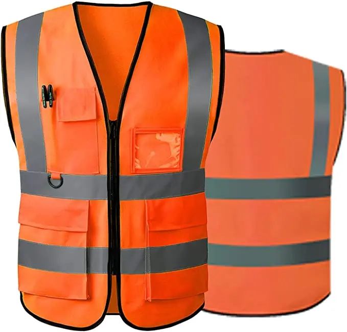 Poche multifonction personnalisé de haute qualité Vest Hi Vis les gilets de sécurité  réfléchissant - Chine Gilet de sécurité réfléchissant et de sécurité  réfléchissant gilet réfléchissant de gilets prix