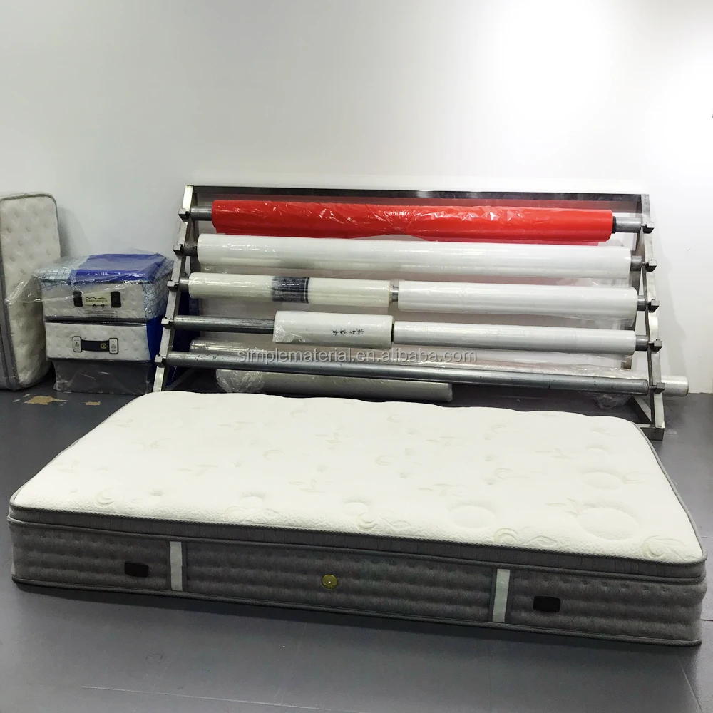 Hdpe and Ldpe Transparent Big Large Size Plastic Pe Packing Film Roll Polyethylene Mattress Film