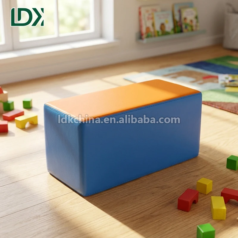 LDK Rectangle Foam Block Module Soft Sponge Gymnastics Spotting Equipment Play Mat for Kids