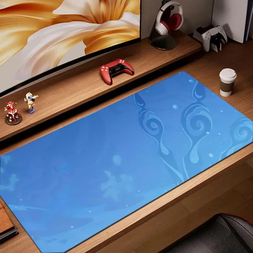 Genshin Impact Character Pattern Stylish Cool PC Gaming Mouse Pads Gamer Mats Teclado Pa aperçu 44
