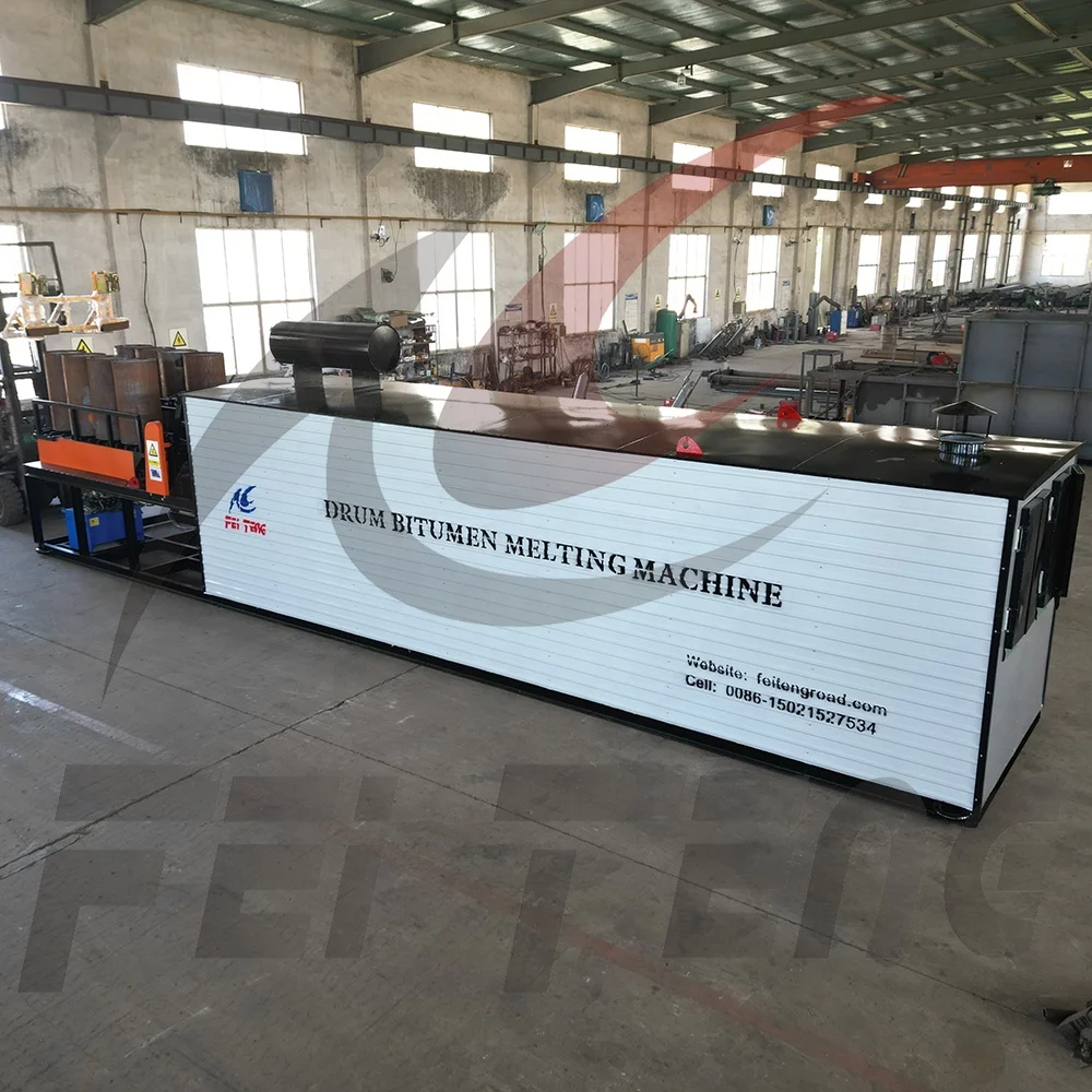 Automatic Bitumen Drum Melting Equipment Bitumen Melting Equipment for Bitumen Manufacturing Plant
