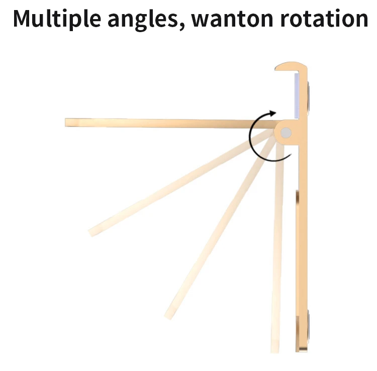 
Продвижение портативный ABS Универсальный складной настольный держатель для мобильного телефона 