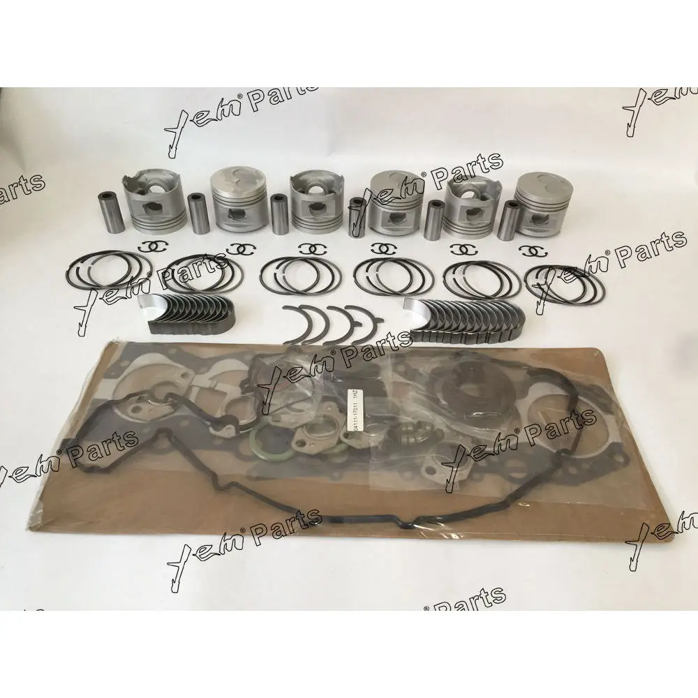 Engine Parts Piston Kit With Gasket Set Bearings for Toyota 1HZ Engine 2