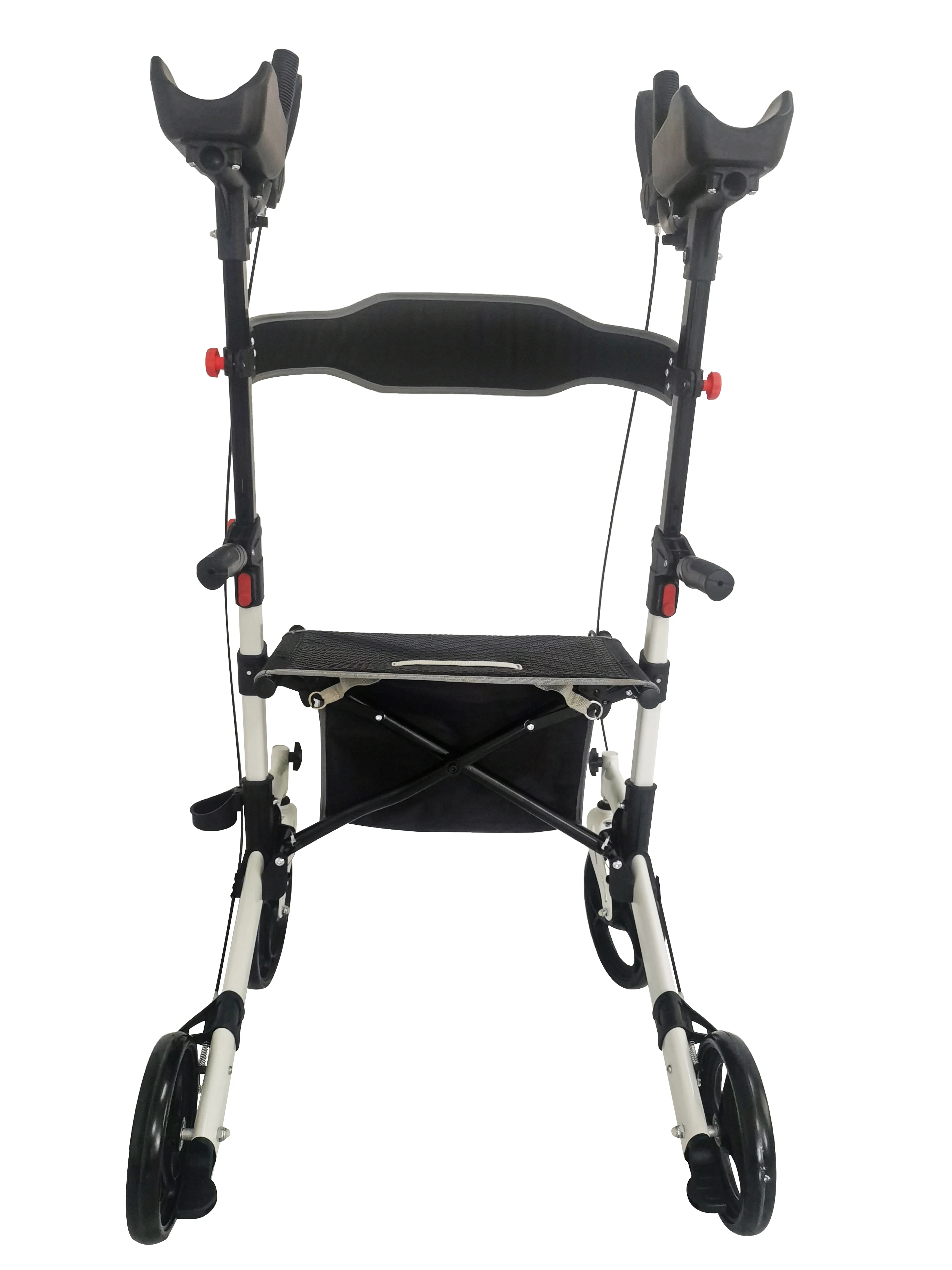 Popular New Adult & Disable Forearm Rollator Upright Walker with Seat Rehabilitation Therapy Supplies
