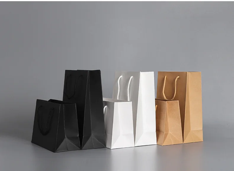 Zycx Custom Art Paper Bags Luxury Shopping Gift Paper Bag Cosmetic