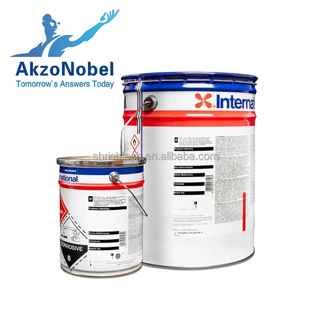 AkzoNobel International's Interseal 1052 Fast-Curing Anti-Corrosive Epoxy Coating High Solids Low VOC Spray Liquid Coating