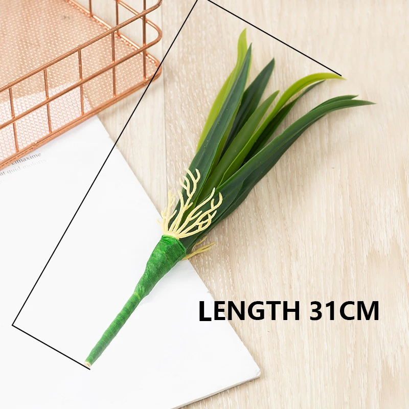 Plant Shop Leek Ophiopogon Simulation Floral Leaves Southeast  Flowers Green Gladiolus Vulgaris Plant