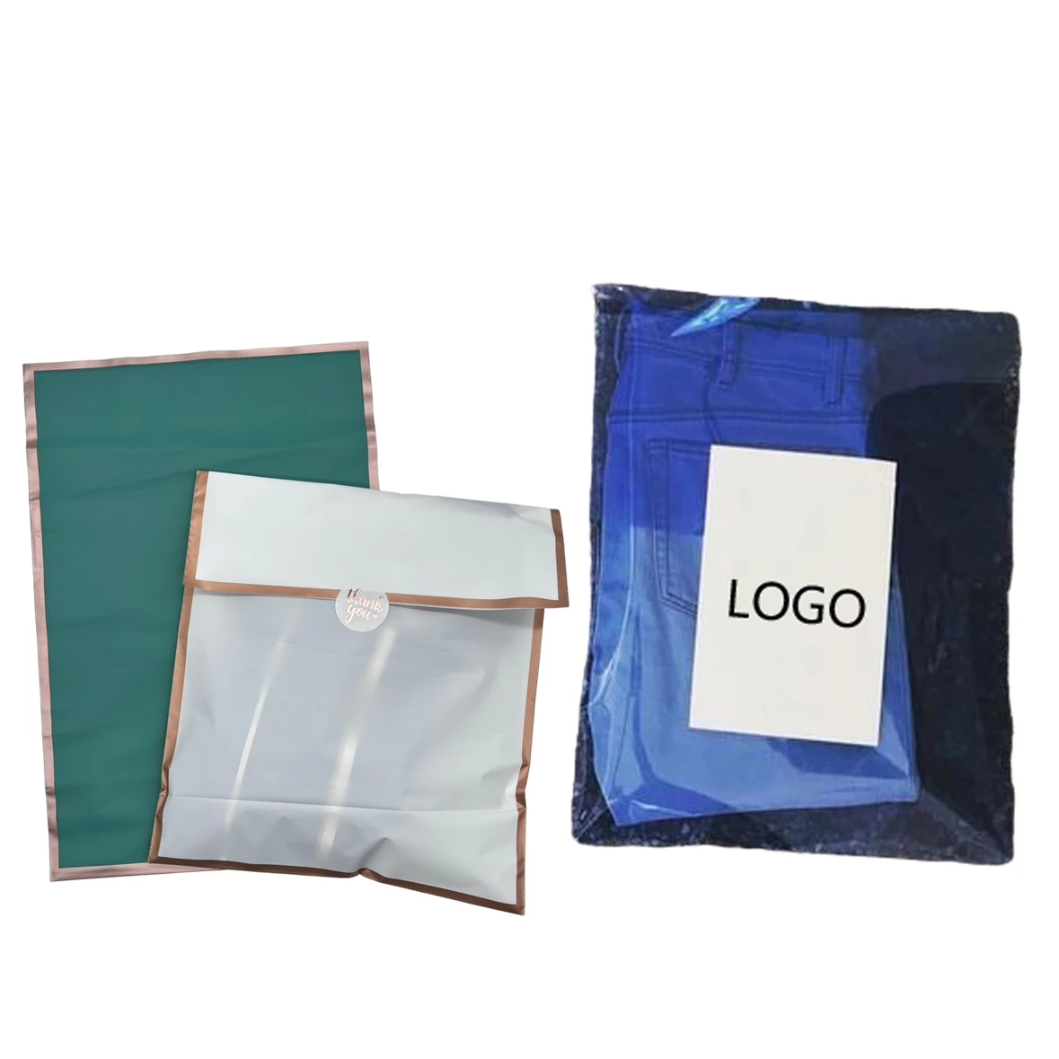 Storage Packaging Bags For Shirts Custom LOGO Matte T-shirt