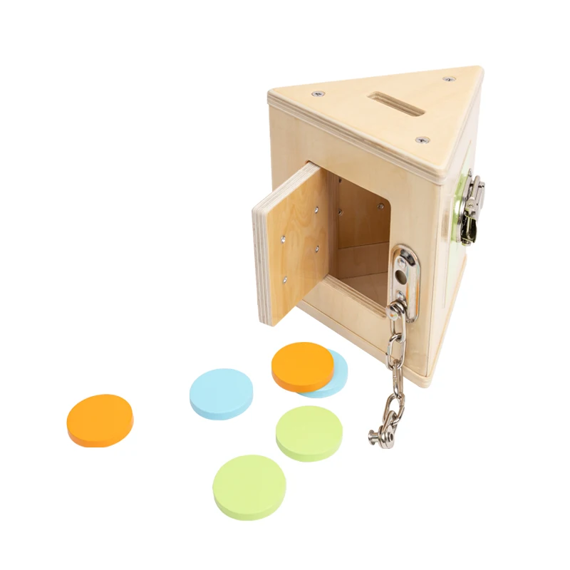 Children Montessori Lock Mechanisms Develop Educational Learning Play