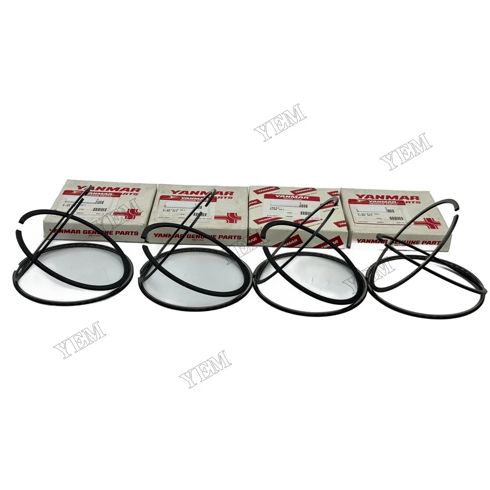 RIK Piston Ring Wholesale for Yanmar 4D84-2 4D84-3 4TN100 4TN78 Piston Ring Engine Part