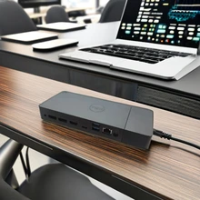 Original Type-C Thunderbolt 3 Docking Station WD19DC 240W AC Adapter Portable DELL Laptop featuring USB USB-C HDMI stock!