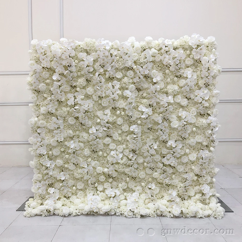 Оптовая продажа на заказ синяя детская дышащая стена свадебные принадлежности украшение роза фон Шелковый Искусственный Свадебный Декоративный цветок стена