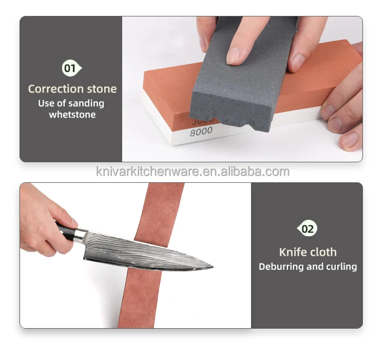 Buy Wholesale China 400/1000 3000/8000 5000/10000 Wetstone Sharpen Stone  Water Natural Combination Knife Sharpening Stone Kit & Kitchen Knife  Sharpening Stones at USD 5.05