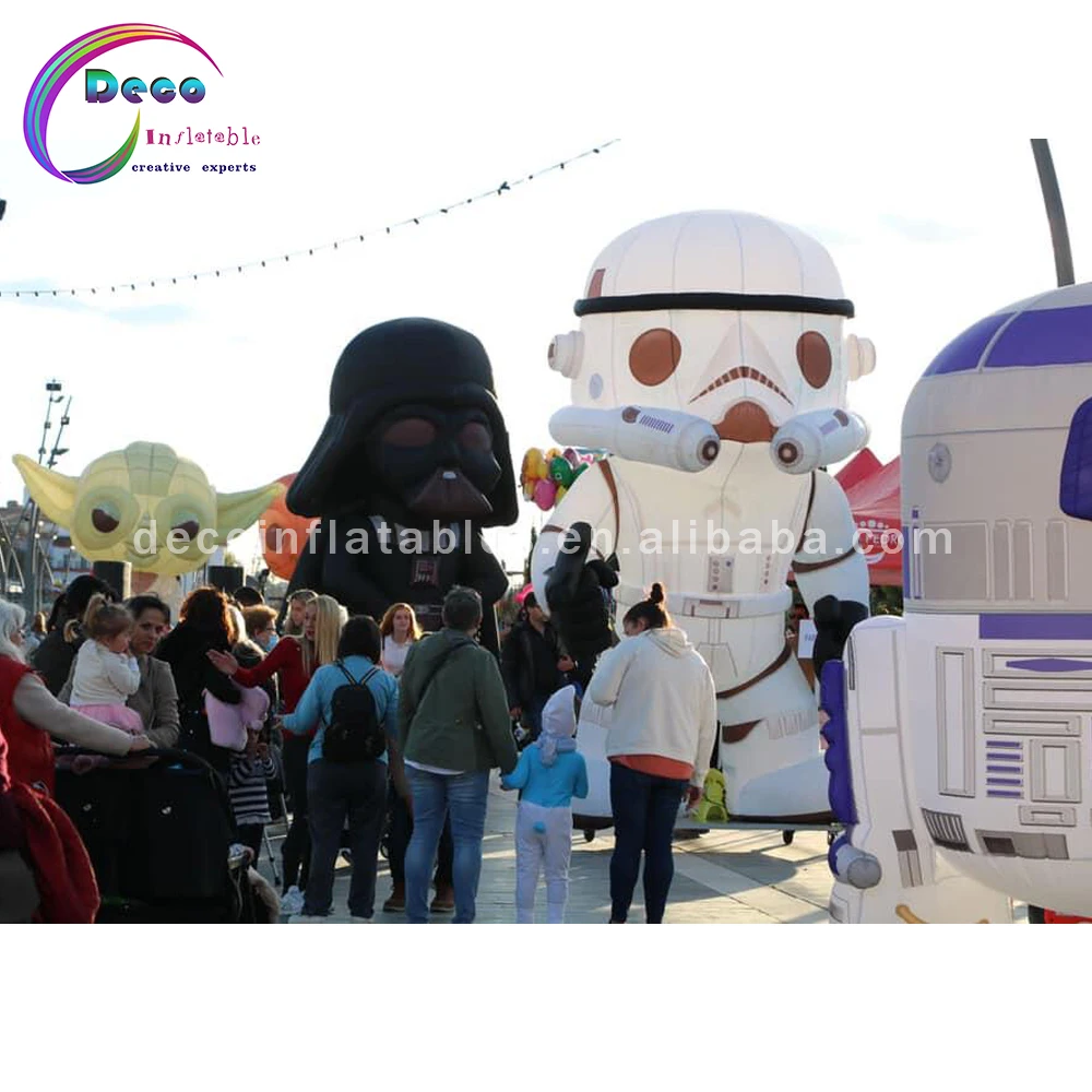 Parade Event Inflatable Star Space War Theme Inflatable Robot Character