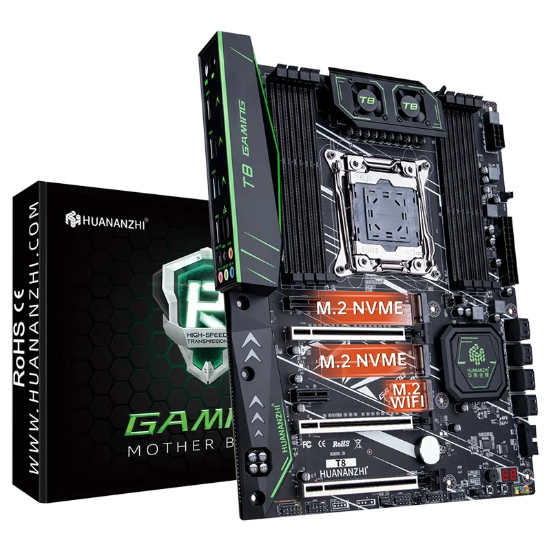 DDR3 Motherboard X99 T8 Motherboard Support E5-2629 V3 /E5-2686v4