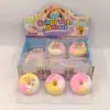 Crispy macaron donut