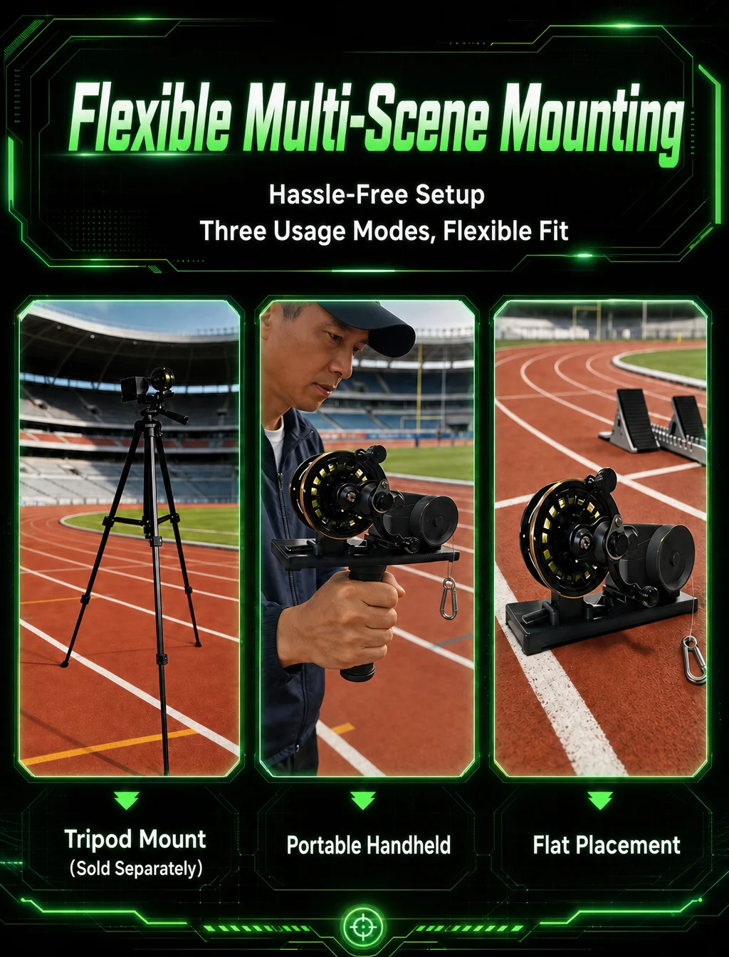 Pulling Machine Speedometer 2026quelingSprint Speed Measuring System with Pull-Wire Encoder Real ...