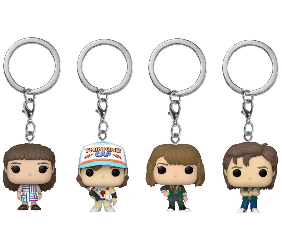 Брелок «Очень странные дела», Фигурка «Одиннадцать», пыльник, стев Робин, Коллекционная модель, игрушки 4 см