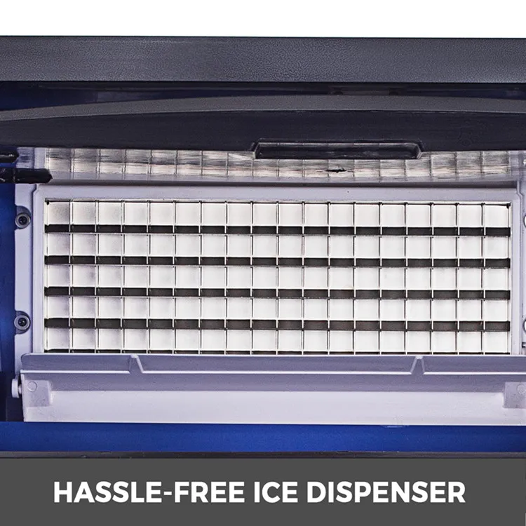 Commercial Ice Maker 335W Stainless Steel Ice Cube Maker Machine 132 lb Ice  Making Machine