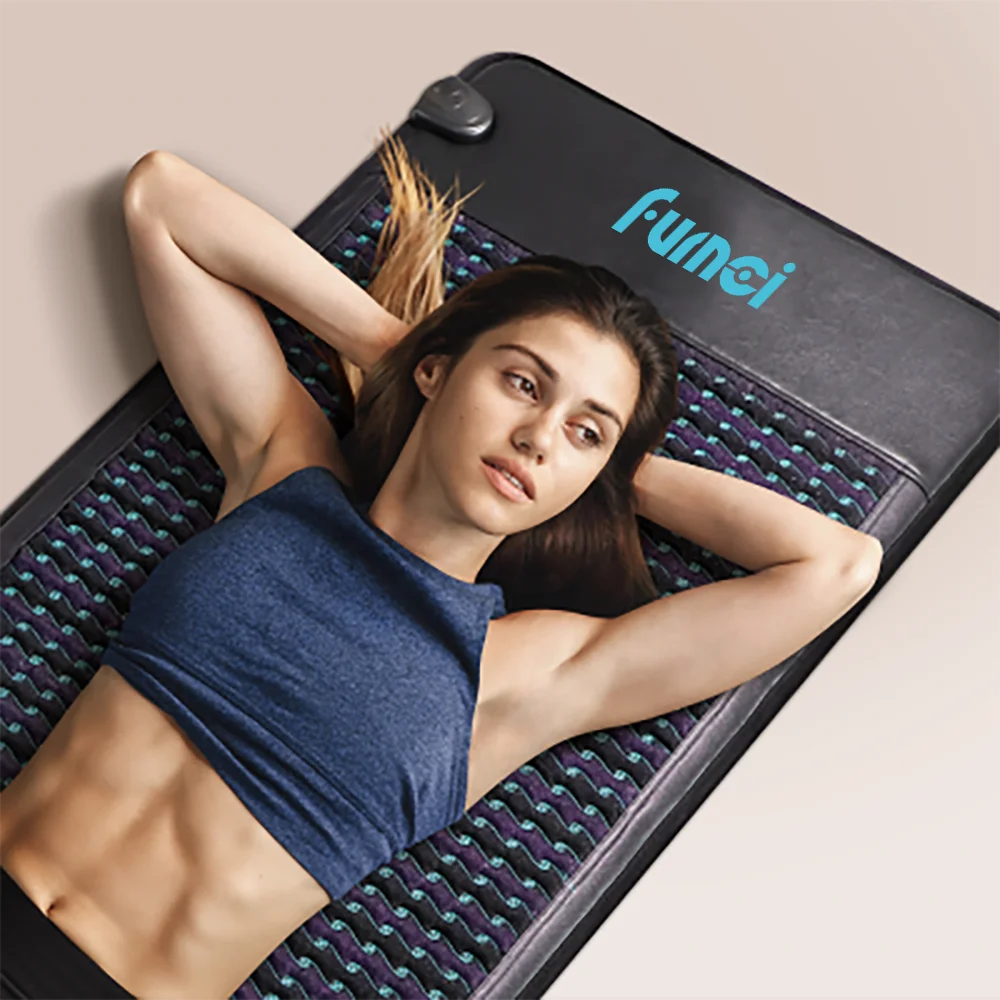 FUMEI Infrared Bio Mat Far Infrared Heat Mattress Pulsed Electromagnetic Field Technology Pad Magnetic and Crystal Layers