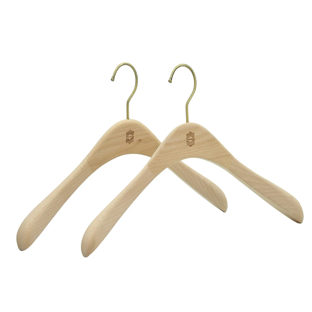 custom high quality wooden hanger hooks