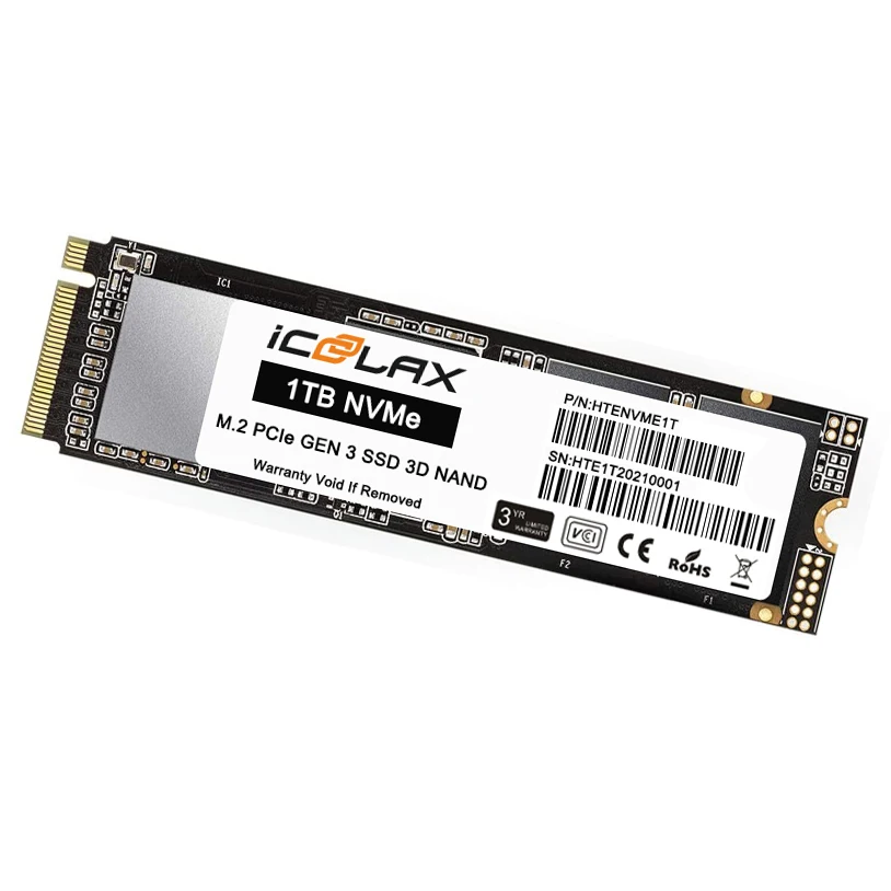ICOOLAX 1TB NVME SSD High Performance Reliability