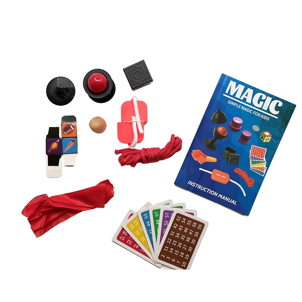 300+ Plastic Magic Tricks Kit for Kids with Step by Step Video Guide ...