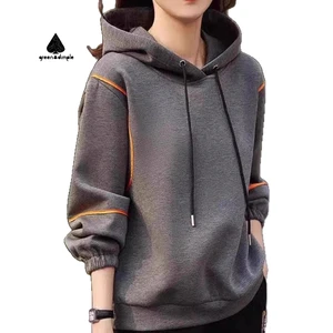 Custom Hoodie Manufacturers High Quality Sports Hoodie Cotton High End Casual Pullover Sweatshirts Drawstring Hoodie
