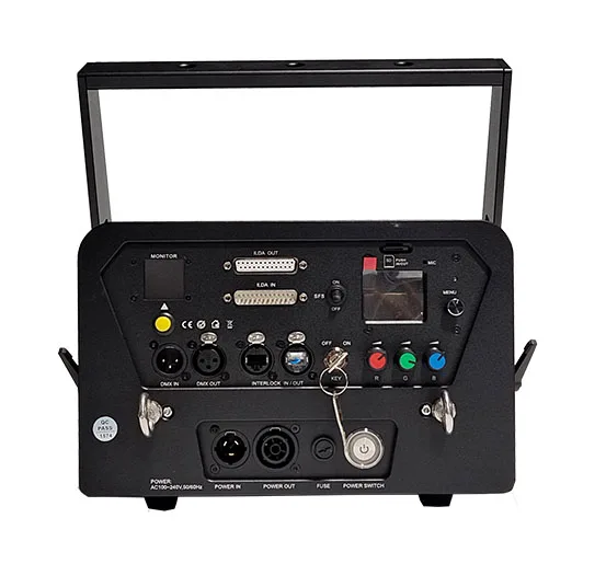 Optlaser 24W RGB Laser Show System  ILDA Animation with Alignment Window  New Model