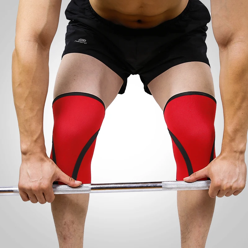 Неопреновый Бандаж на колено с логотипом на заказ, размер 7 мм