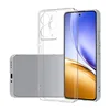 Transparent lens precision hole