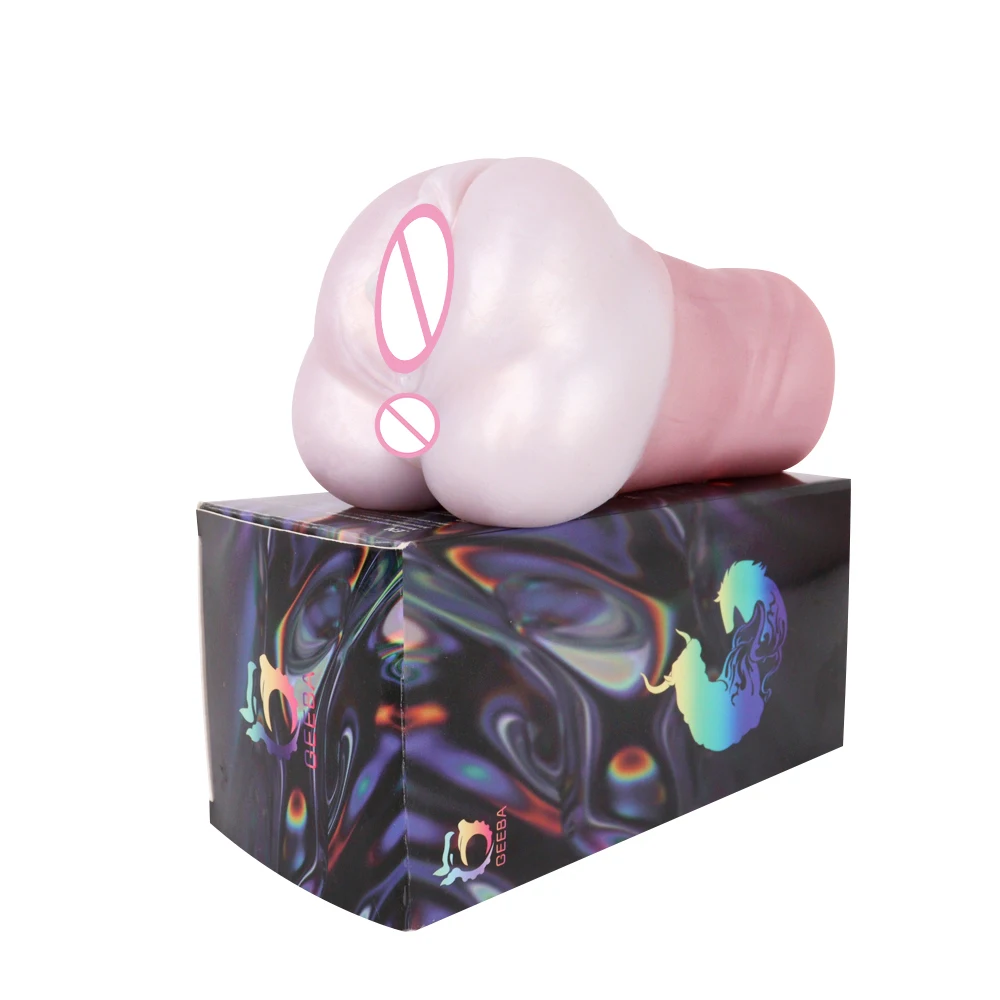 Double Channel Vagina Anal Mouth Sex Toys 3d Vagina Penis Sucking Rub Pocket Pussy Realistic Vagina for Men Masturbation
