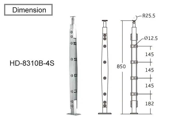 Aluminum Railing Deck Railing Fully Assembled Aluminum Balcony Deck Railing System Buy 316