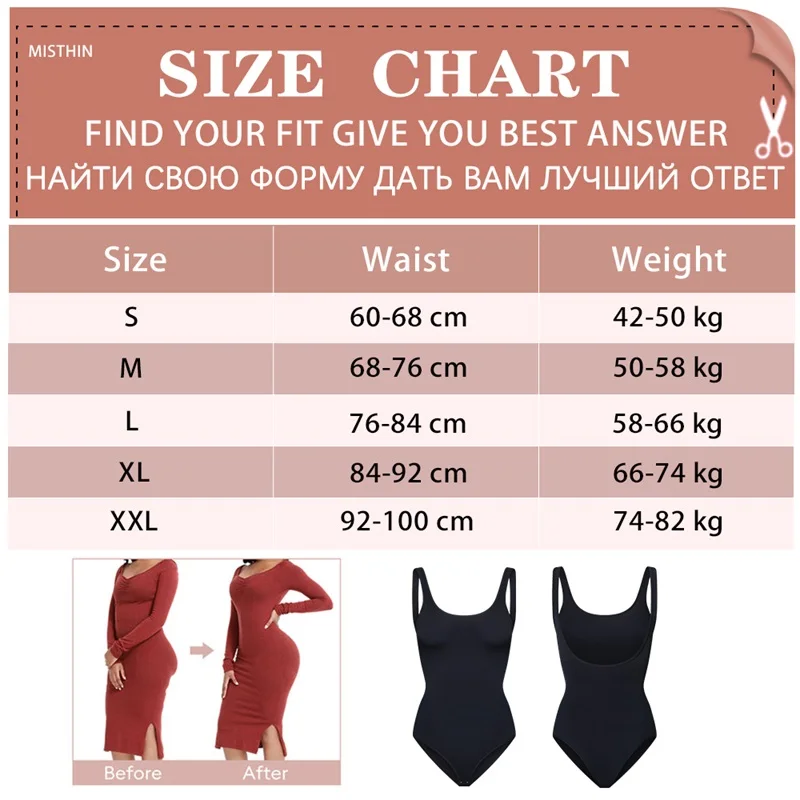 Custom Plus Size Women Full Body Backless Tummy Control Panty Seamless High Waist Trainer Shaper Thong Bodysuit Shapewear details