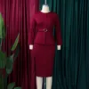 Burgundy+Belt