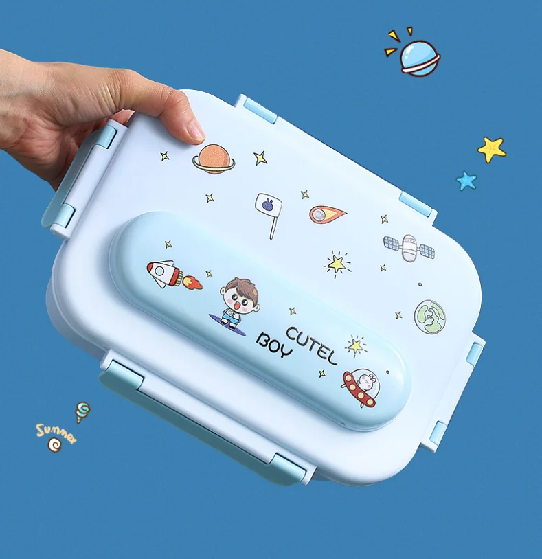 Boîte à lunch isotherme en acier inoxydable Offre Spéciale 2 ou 3 compartiments pour enfants Grands cadeaux