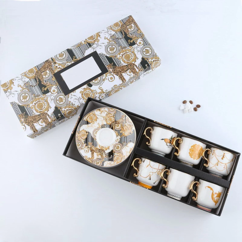 romantic floral porcelain tea set