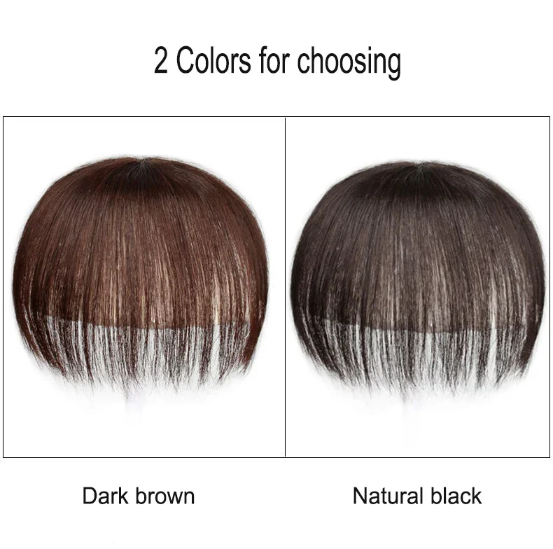 2 BB-Clips, 100 % Echthaar, Clip-In-Topper für Frauen, 15,2 cm, glatter Stil, Haarteile_voghion.com
