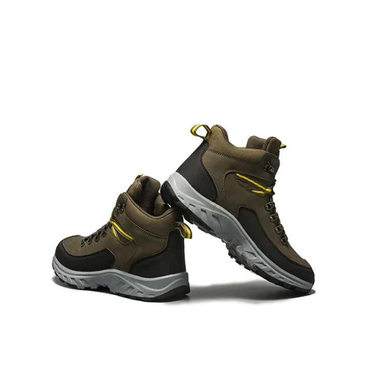 Мужские альпинистские ботинки уличная Водонепроницаемая нескользящая обувь для горного туризма
