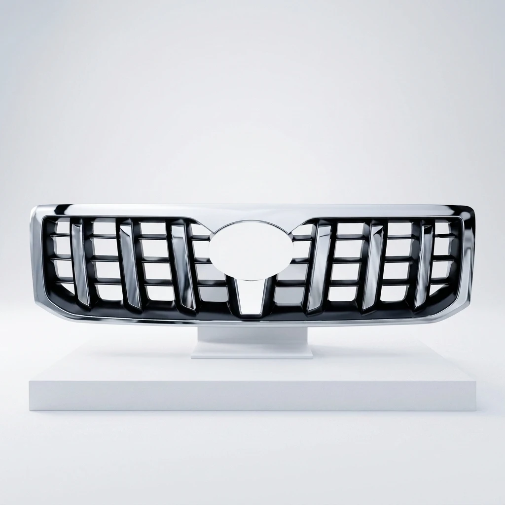 Grille for Prado for Prado FJ120 2003-2009 Front Grille Chrome